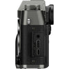 FUJIFILM X-T30 III Mirrorless Camera Body (Charcoal Silver) Bundle with Advanced Accessories
